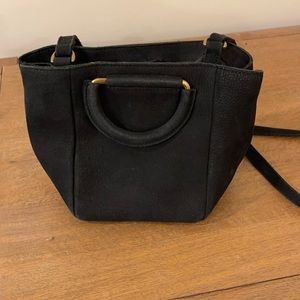 Madewell faux suede purse